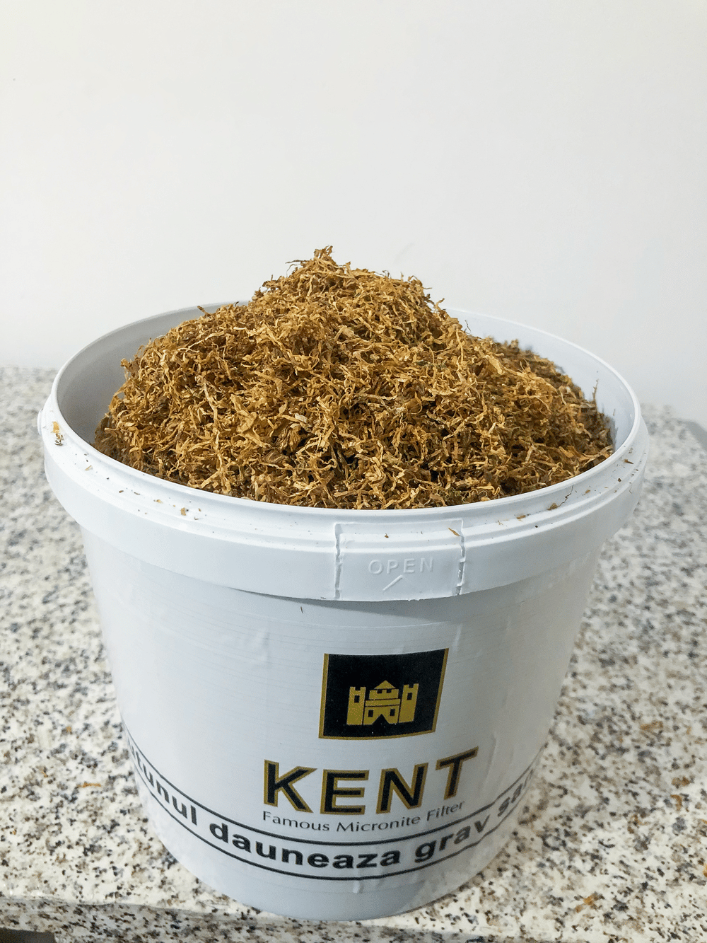 Tutun firicel la găleată Kent, 1kg